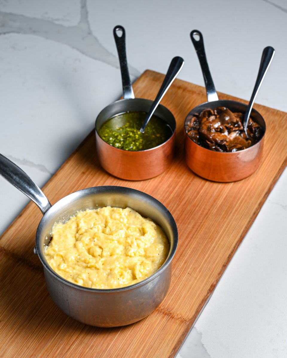 Chicago's The Albert Has the Perfect Formula for Warm Fuzziness 7 The Albert Chicago Hotel EMC2 Polenta Board