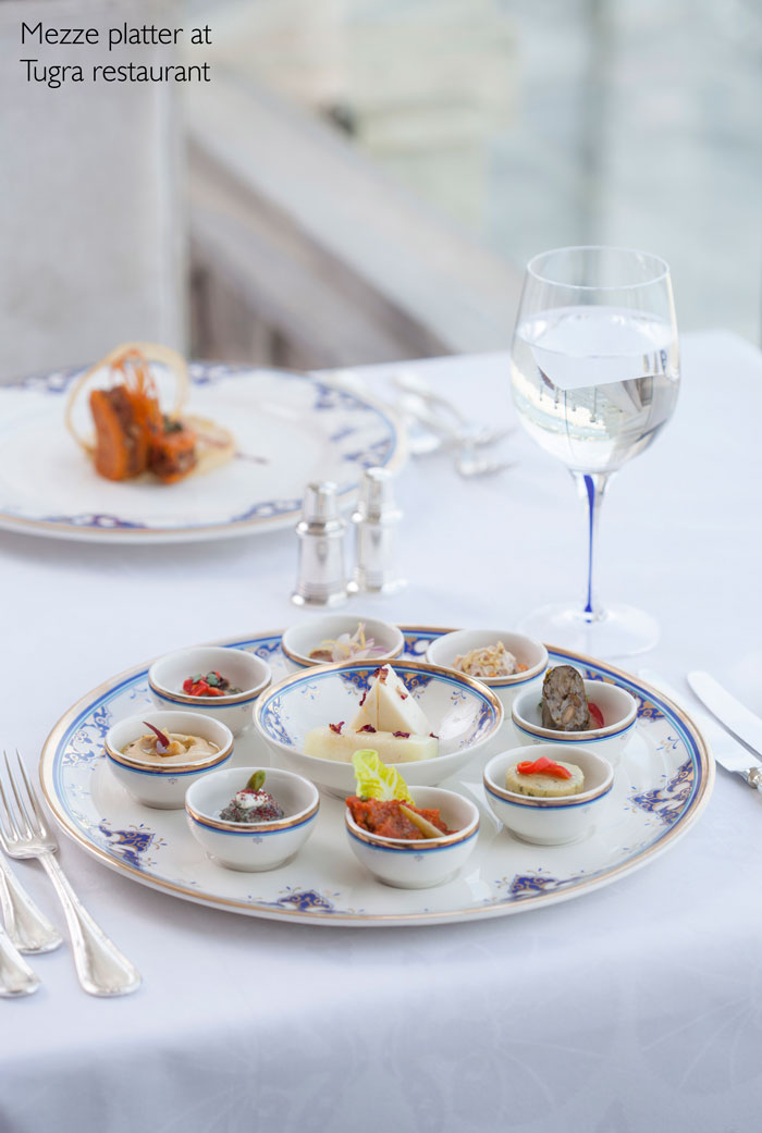 Tugra restaurant at Ciragan Palace Kempinski Istanbul Turkey