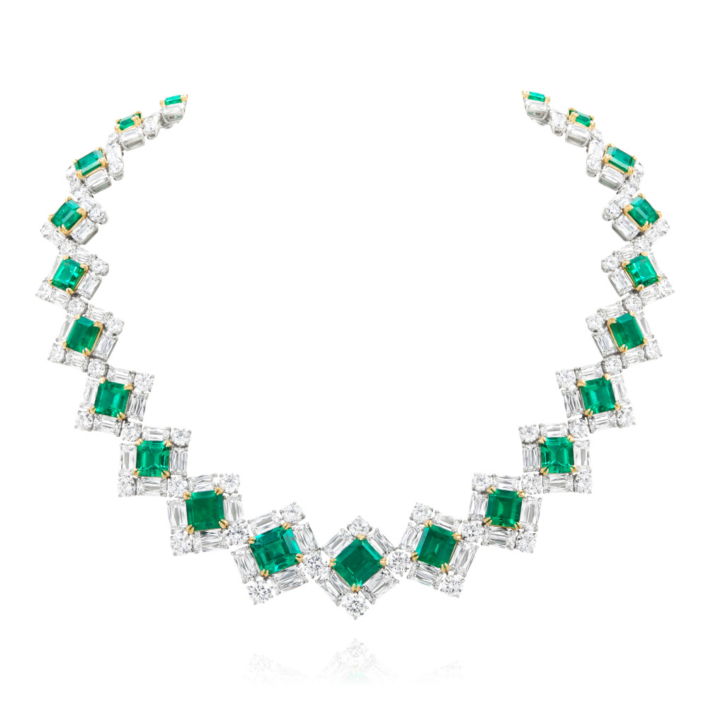 William Goldberg emerald necklace