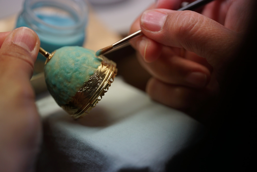 Faberge Egg Objet making