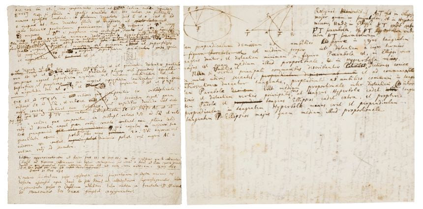 Newton's manuscript auction