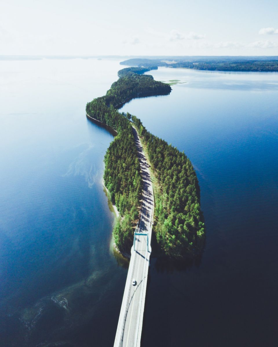 Top Countries for Sustainable Tourism: A Shift to Value Driven Travel Tourism Model 2 Finland unique road