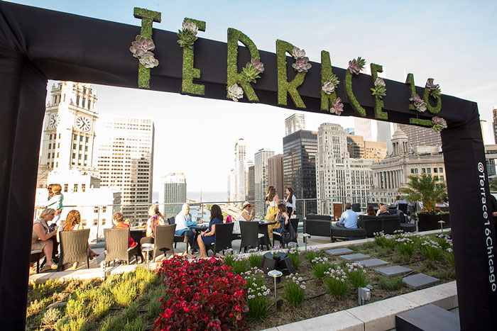 Terrace 16 Chicago Trump Hotel